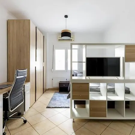 1 Bd Cozy&calm Near Wtower Szaloniki
